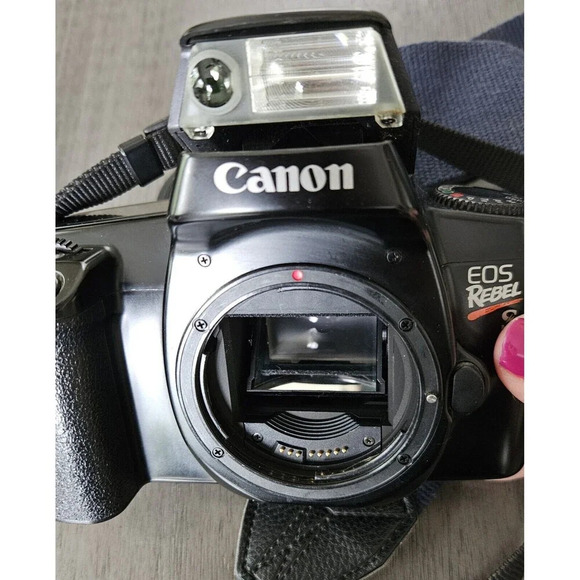 Canon Rebel 35MM EOS S Camera Body Only With Strap - Picture 8 of 8